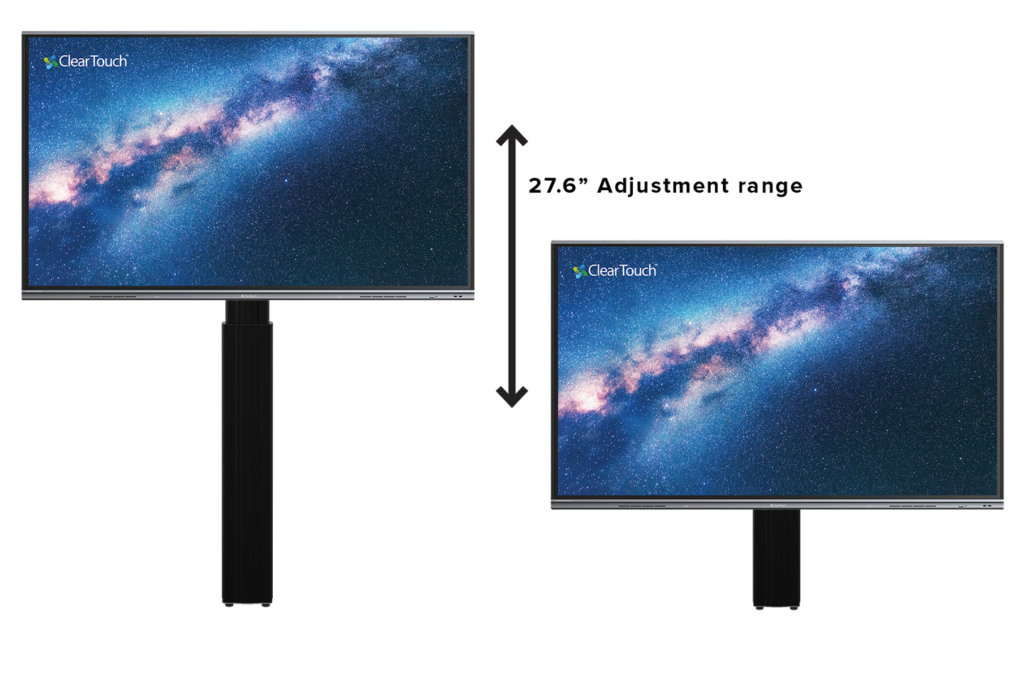 Clear Digital Adjustable Wall Mount