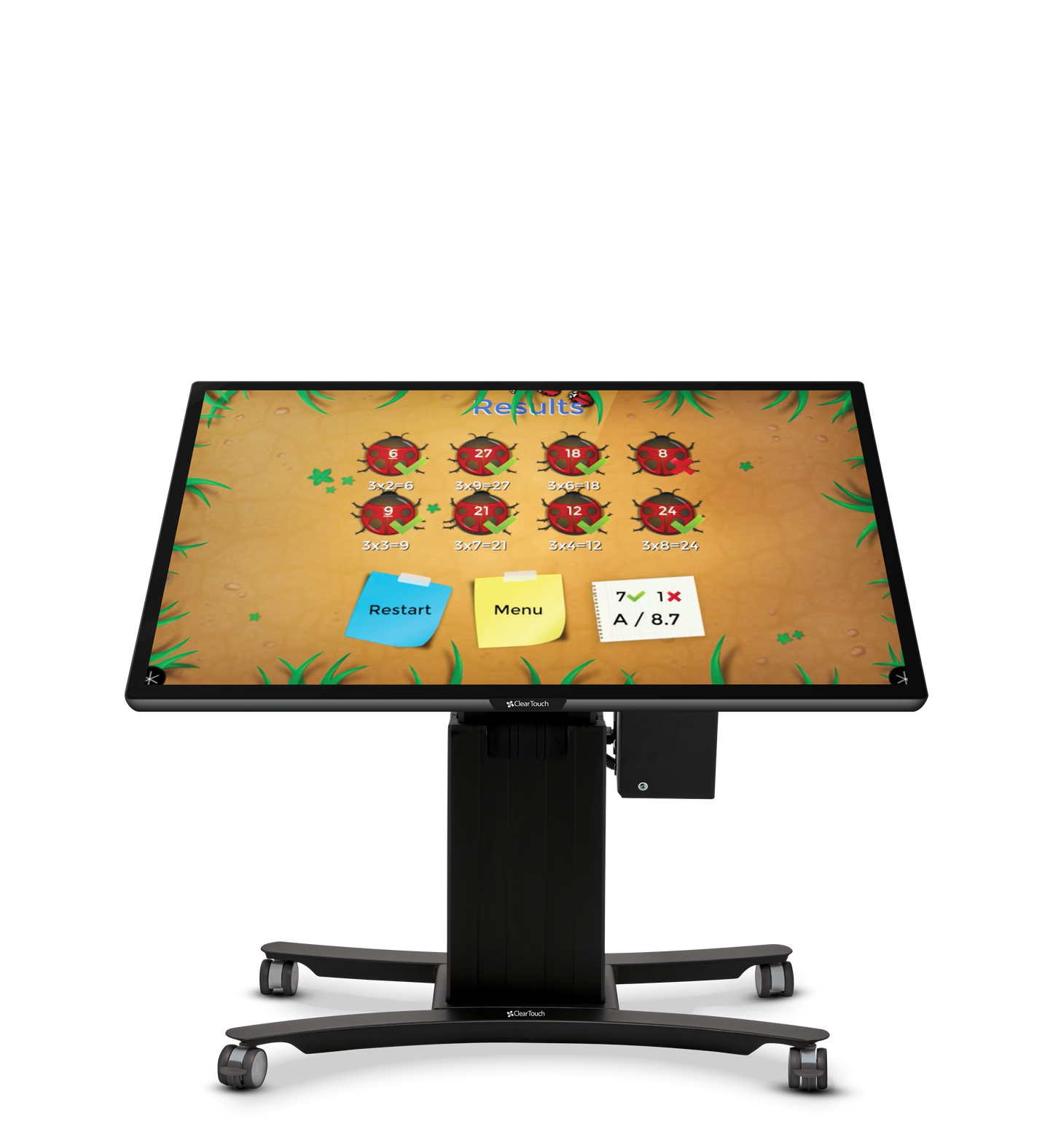 Clear Touch Mini Convertible Mobile Stand