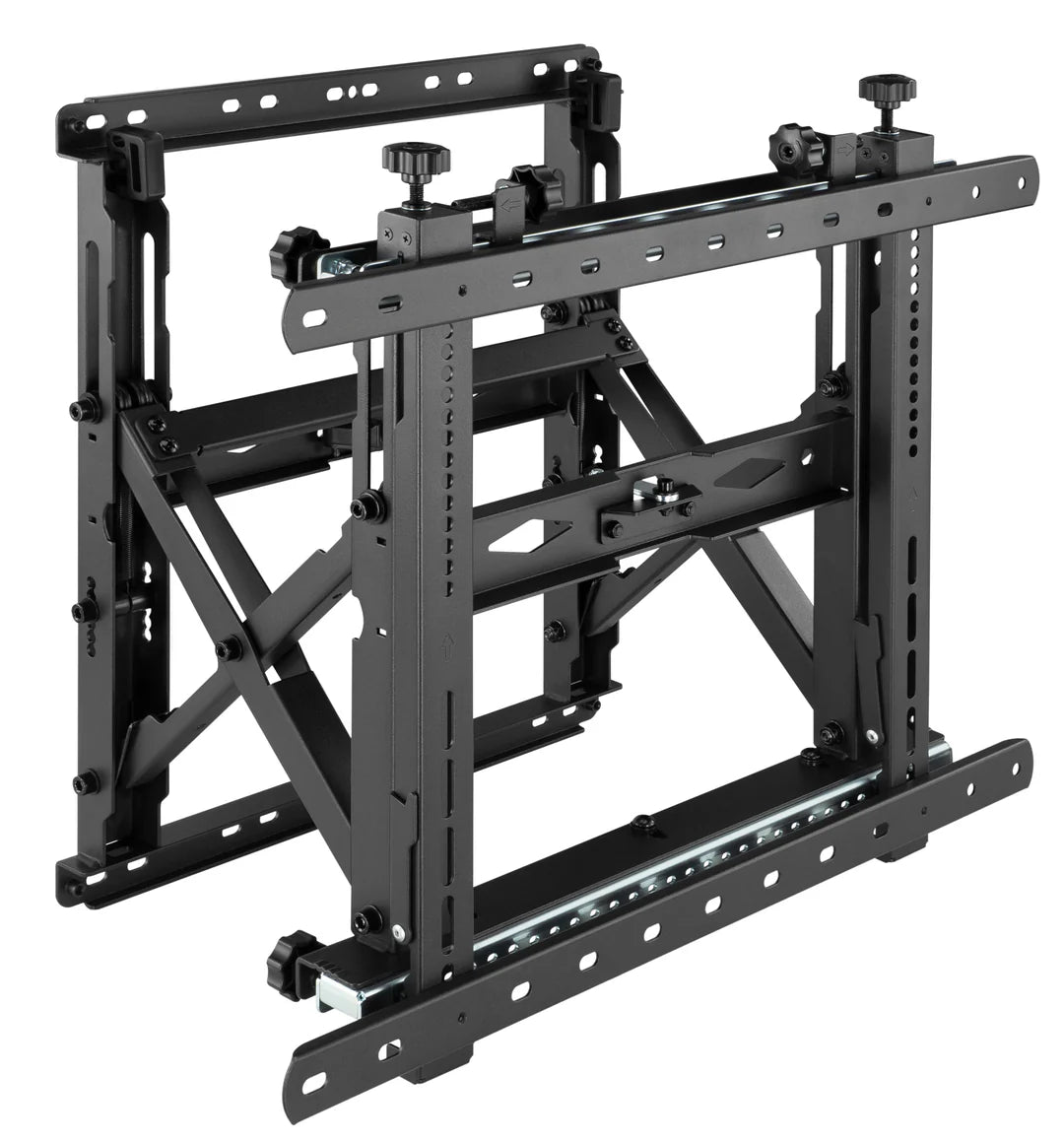 XYZ Micro-Adjustable Push-In, Pop-Out Video Wall Mount