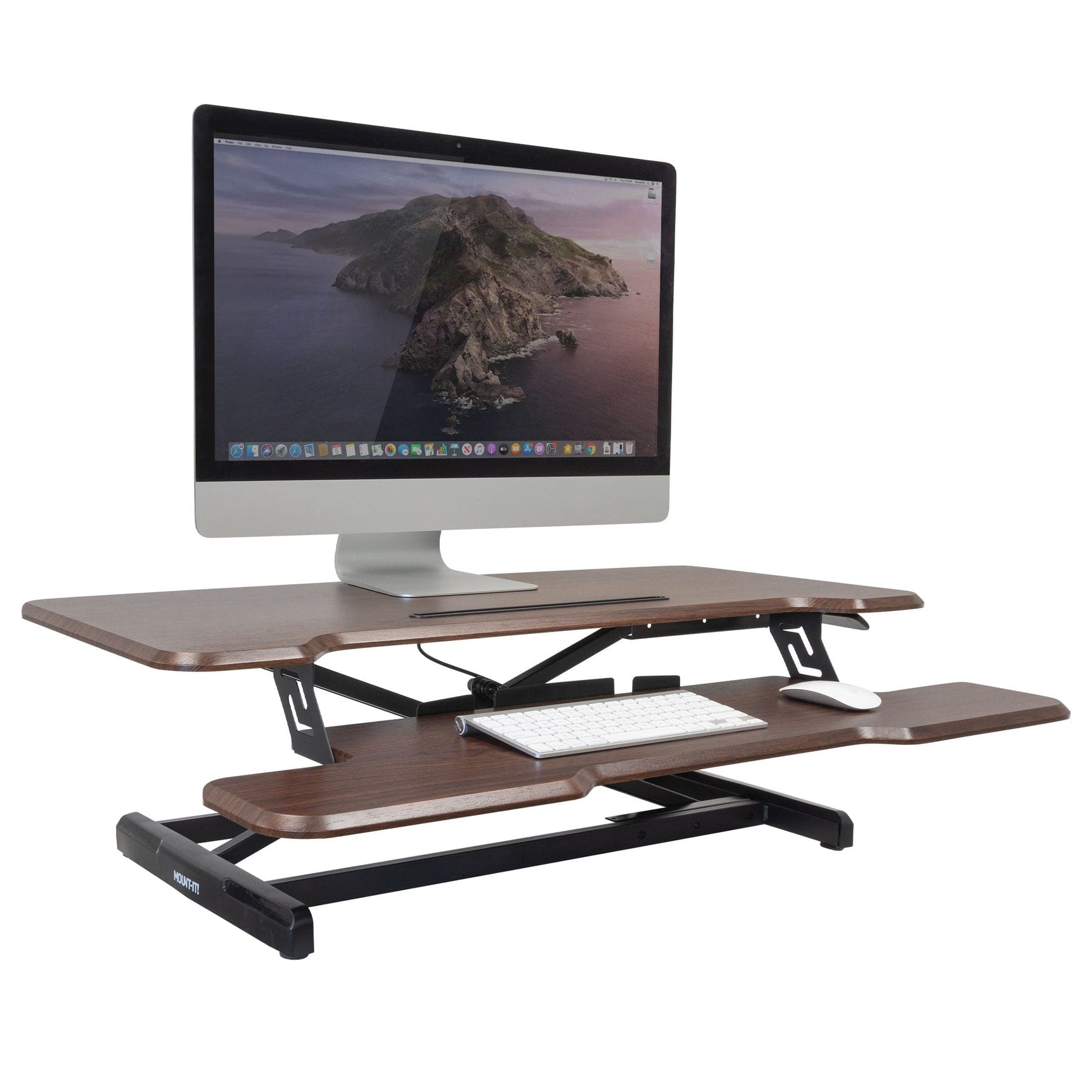 Dark Walnut Desk Converter