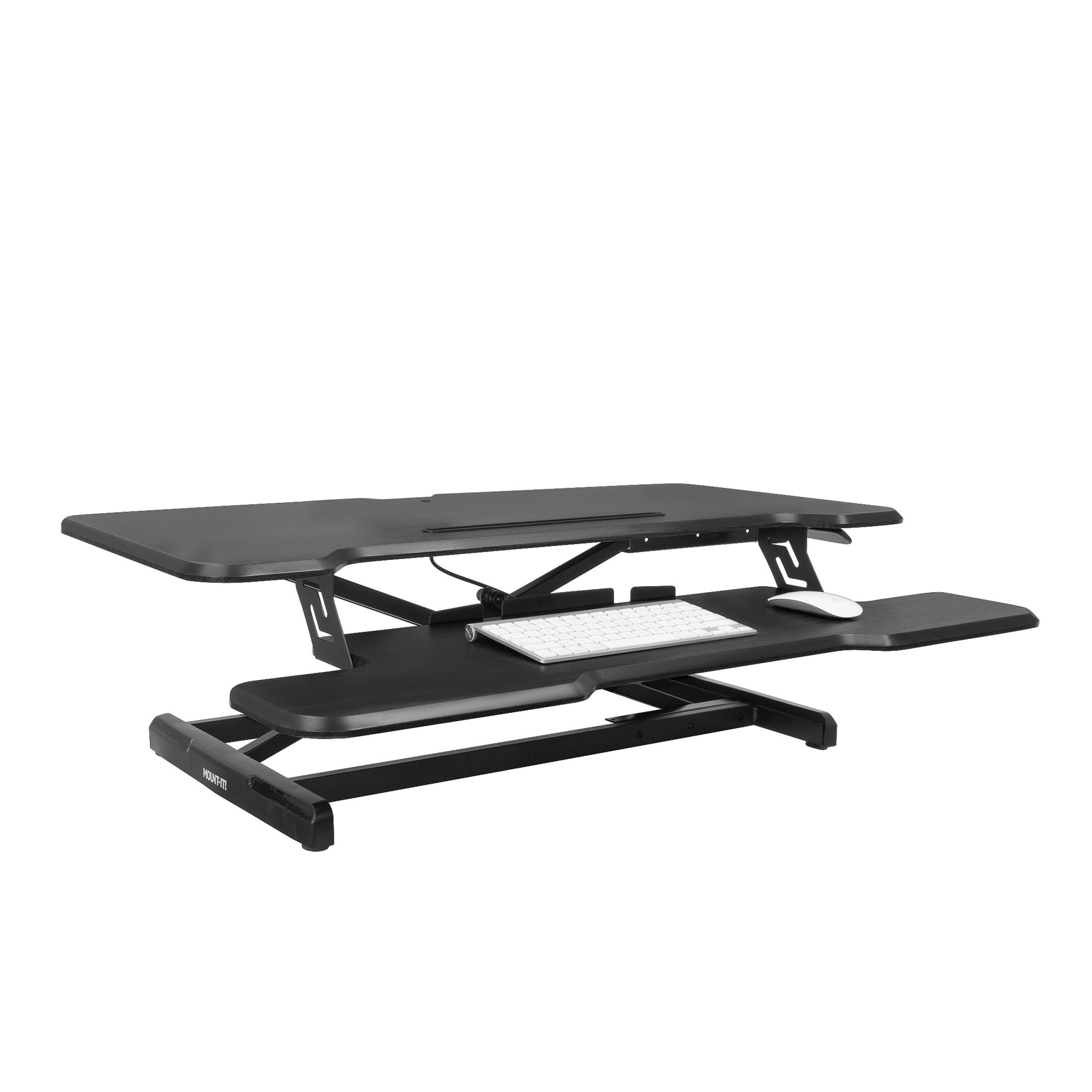 desk without computer