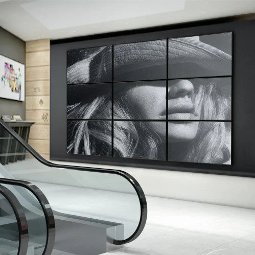 XYZ Micro-Adjustable Push-In, Pop-Out Video Wall Mount