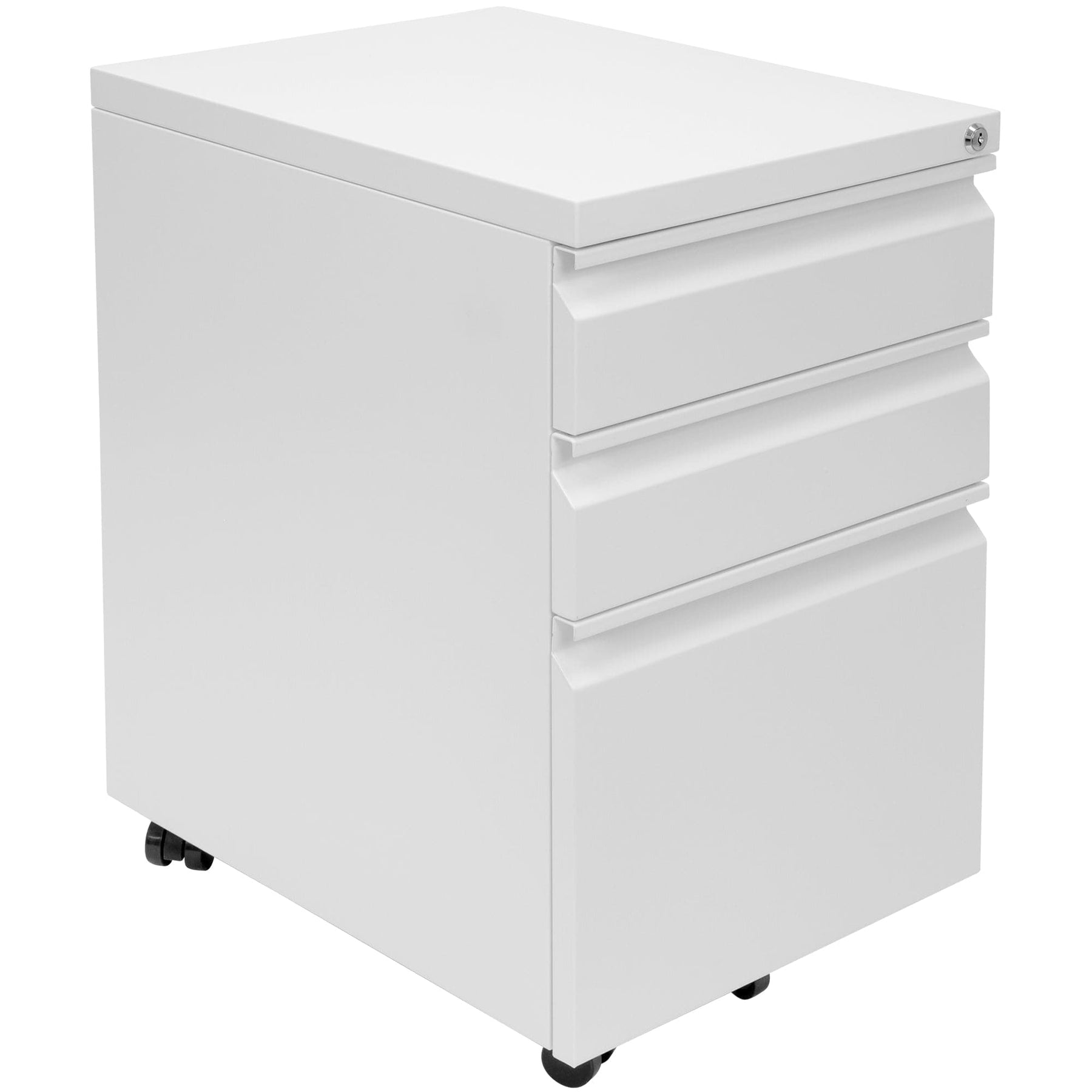 white file cabinet