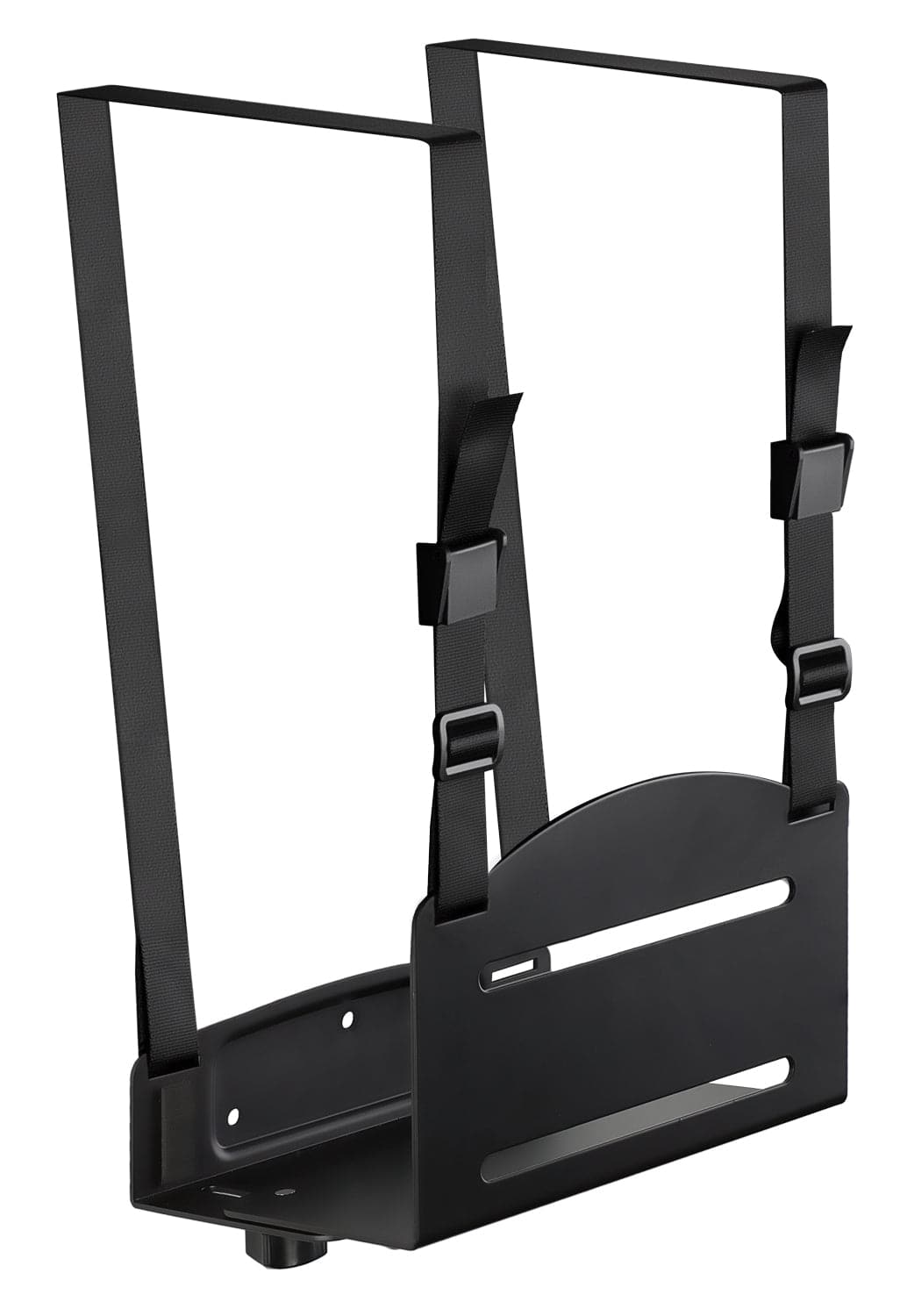 Wall Mounted CPU Holder with Secure Straps