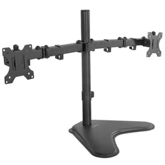 dual monitor desk stand